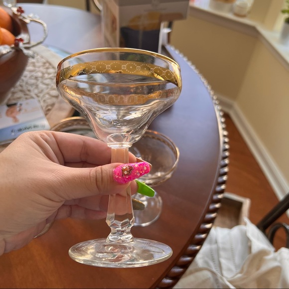 Vintage stemware five pieces - Picture 2 of 4